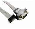 Serial Cable IDC 10-Pin - D-SUB 9-Pin Male 300mm Grey